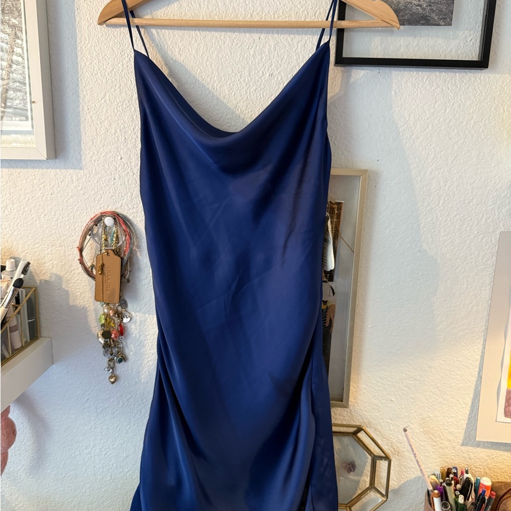 Altar’d State Blue Slip Dress